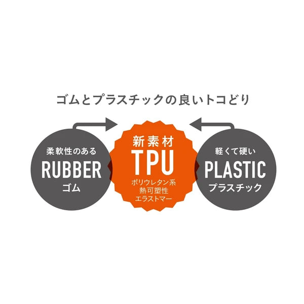 CBジャパン 抗菌TPUまな板 レクタングル ブラック グレー フック穴付き 清潔 キッチンツール 食器洗浄機OK 熱湯消毒OK