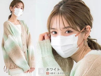 【4Dタイプ 10枚入】CICIBELLA シシベラ 4D立体バイカラーマスク 小顔マスク くちばし 肌にやさしい 花粉症対策 防災