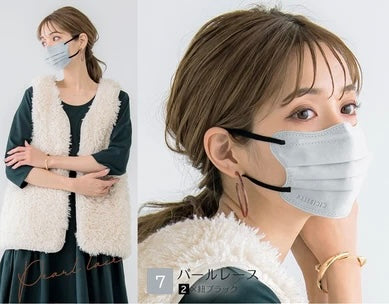 【4Dタイプ 10枚入】CICIBELLA シシベラ 4D立体バイカラーマスク 小顔マスク くちばし 肌にやさしい 花粉症対策 防災