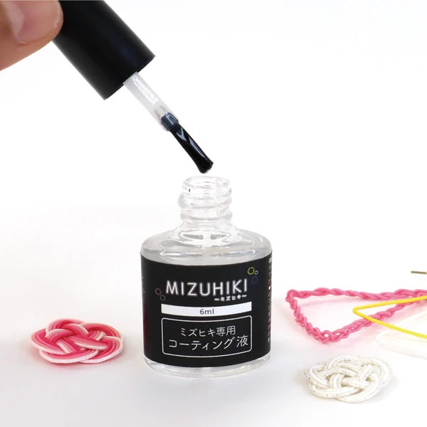 MIZUHIKI ミズヒキ専用コーティング液 6ml ハンドメイド アクセサリー 仕上げ