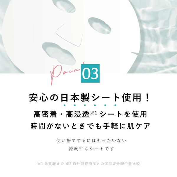 CICIBELLA シシベラ ヒト幹細胞×VC200 VC100 × RETINOL タイプA レチノール VC100 × CICA シカ タイプB シートマスク 30枚入 高保湿 フェイスパック 高浸透 毛穴 ツヤハリ エイジングケア 肌荒れ予防 乾燥肌 バリア機能 無添加 日本製