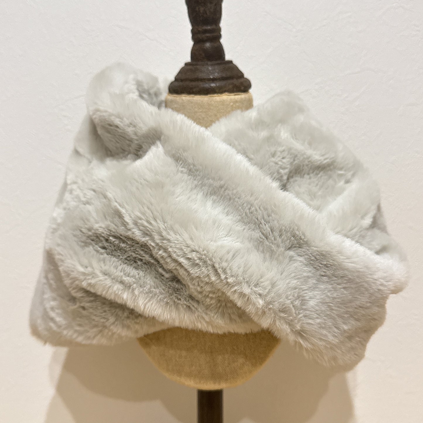 ラビットファー風スヌード・S