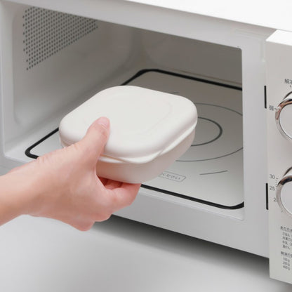 【2個セット】marna マーナ 極 冷凍ごはん容器2個入り ホワイト K748W 電子レンジ 食器洗い乾燥機OK