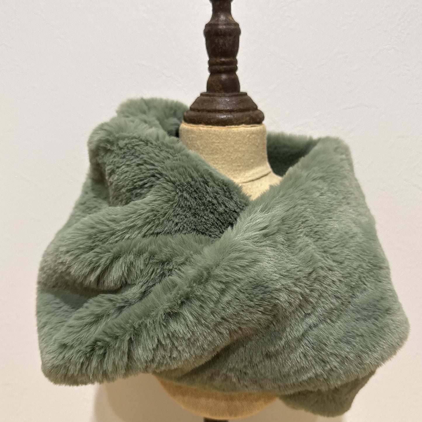 ラビットファー風スヌード・S