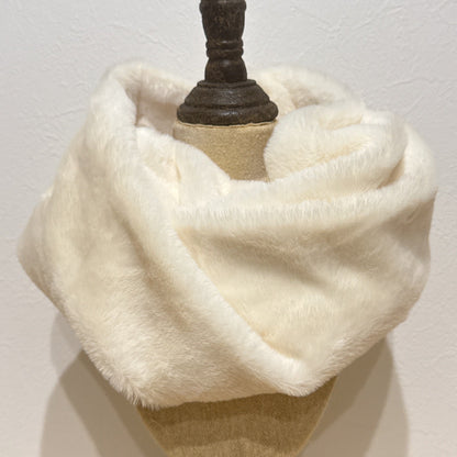 ラビットファー風スヌード・S