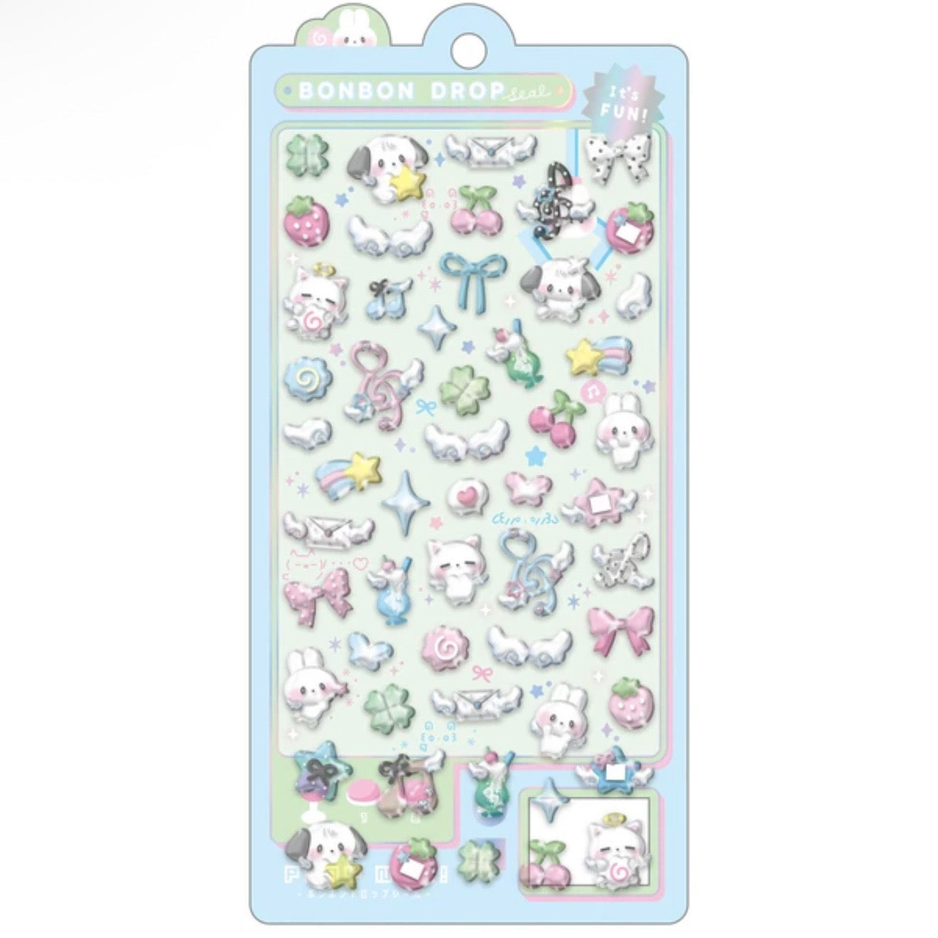 6月以降入荷予定】【数量限定】正規品 ボンボンドロップ シール ちょこ