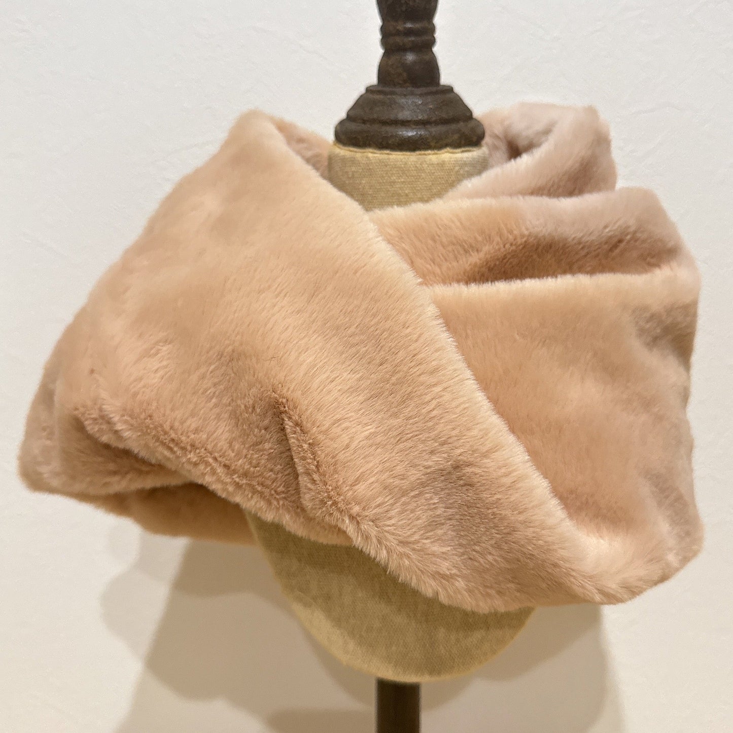 ラビットファー風スヌード・S