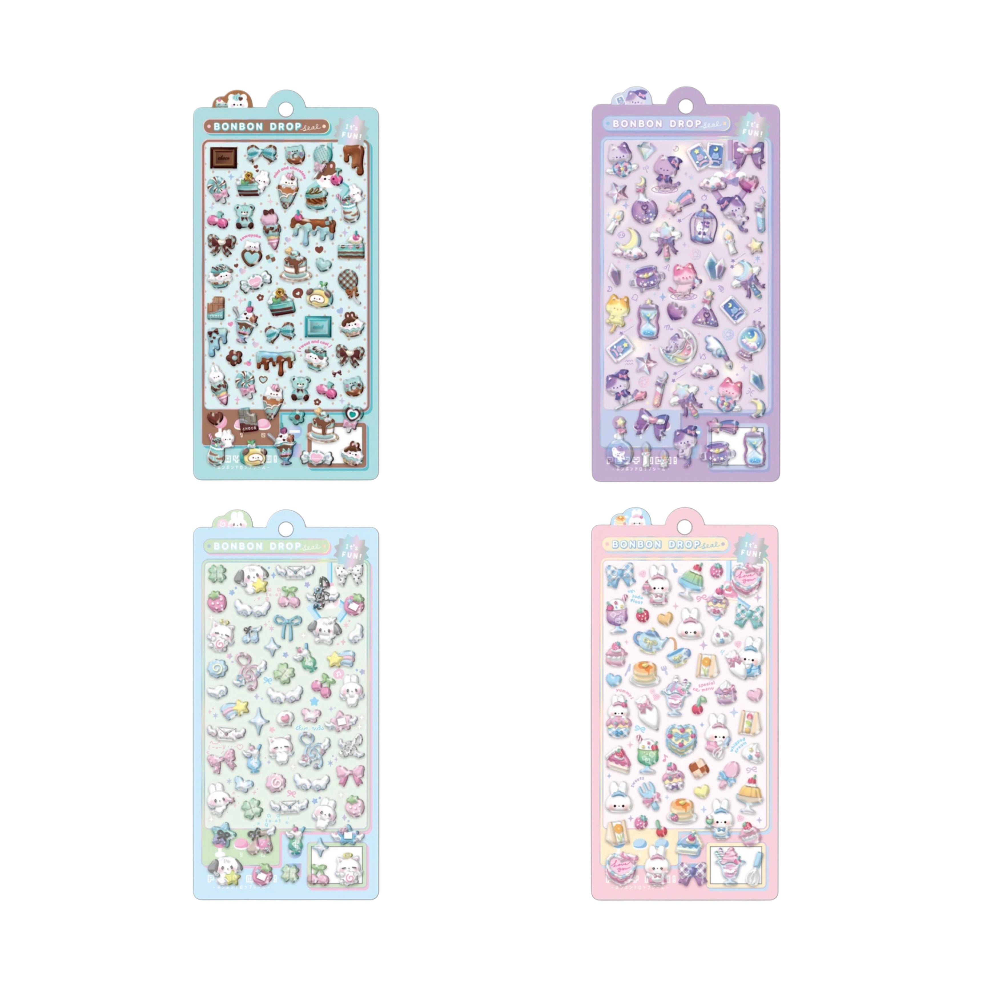 ボンボンドロップシール 142枚セット【正規品】 値下げ不可 6月以降入荷予定】【数量限定】正規品 ボンボンドロップ シール ちょこ