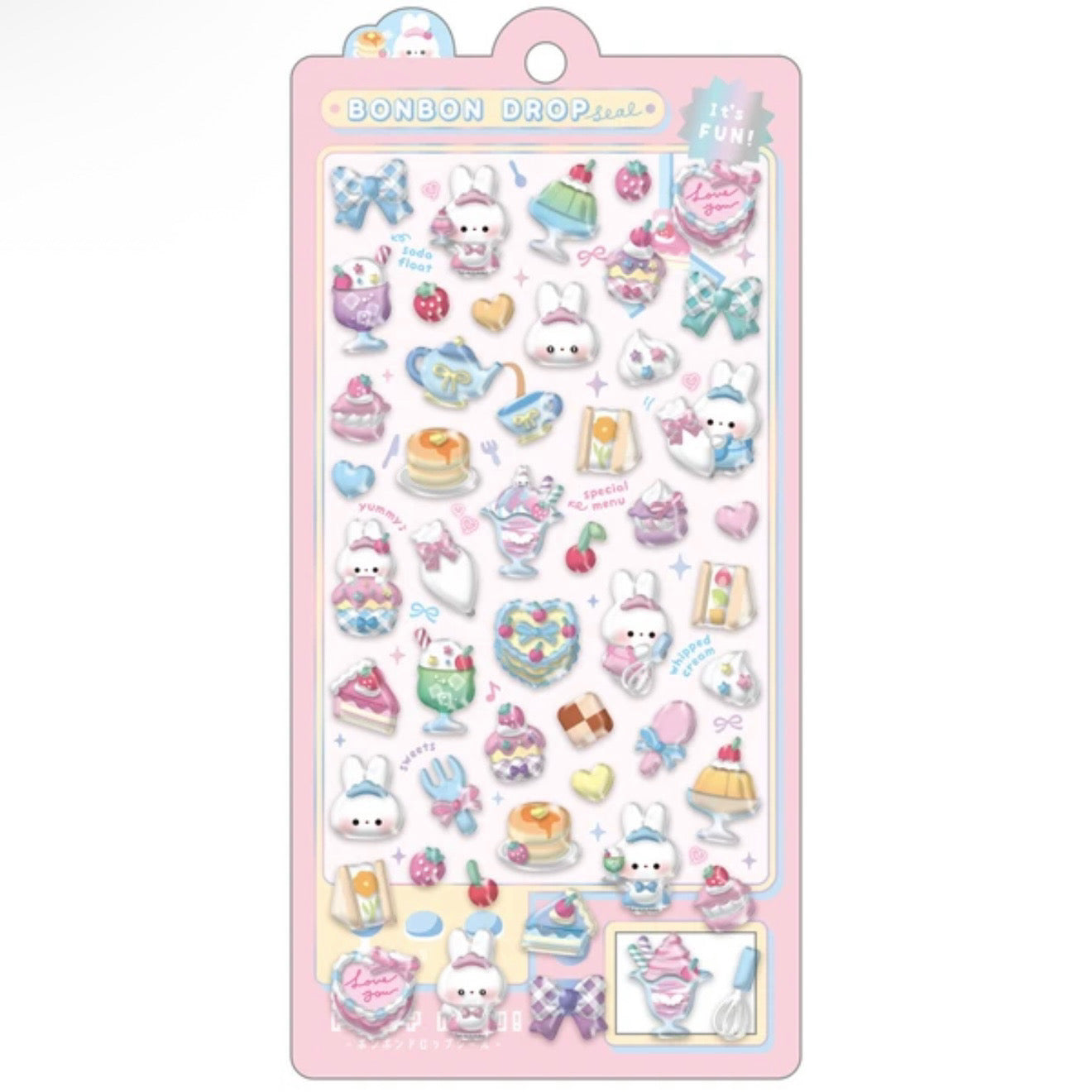 6月以降入荷予定】【数量限定】正規品 ボンボンドロップ シール ちょこ