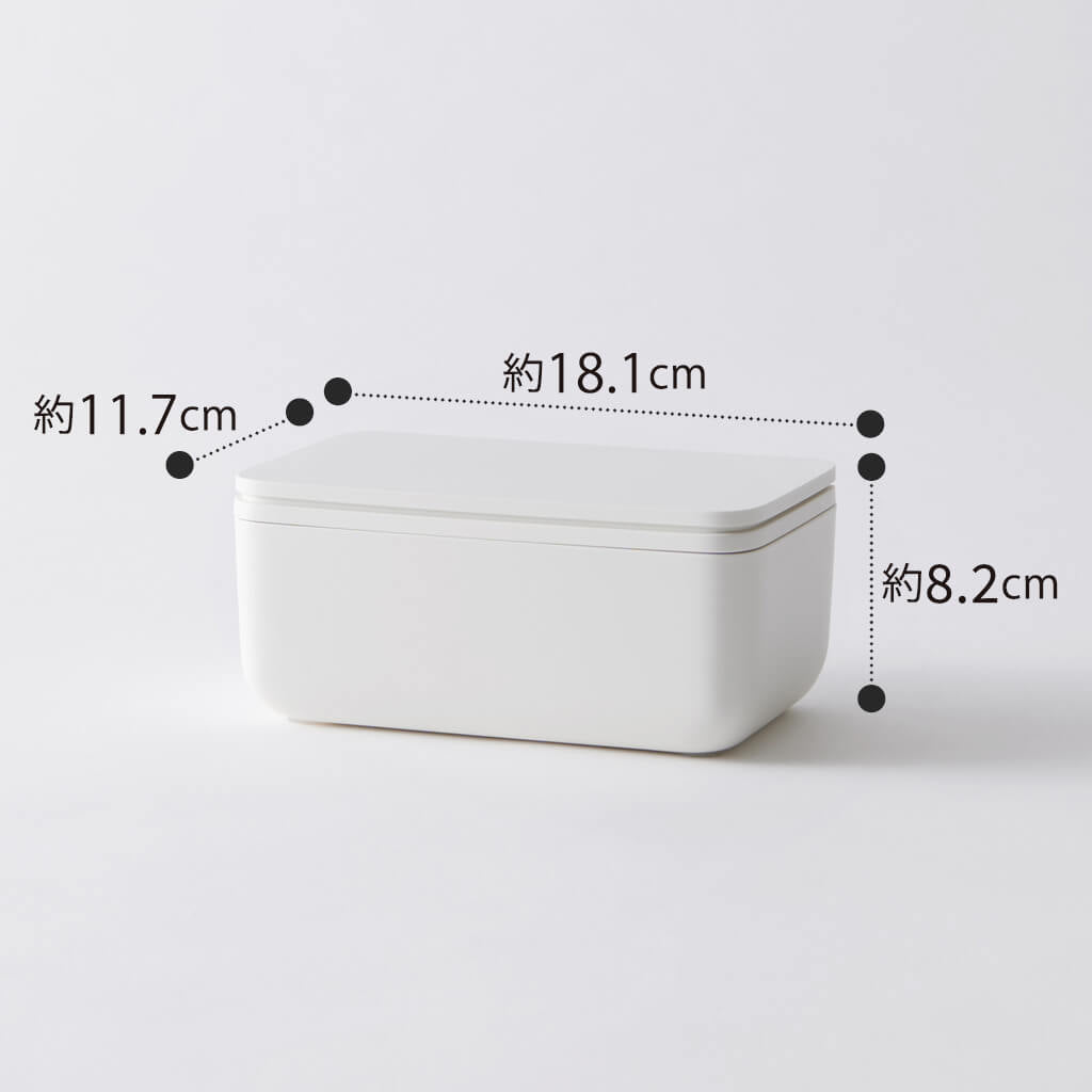 marna マーナ シートケース ホワイト グレー ワンタッチ開閉 おしりふき トイレシート ウェットシート 除菌シート GOOD LOCK CONTAINER