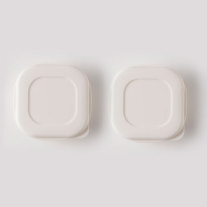 【2個セット】marna マーナ 極 冷凍ごはん容器2個入り ホワイト K748W 電子レンジ 食器洗い乾燥機OK