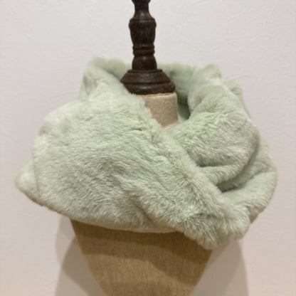 ラビットファー風スヌード・S