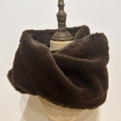 ラビットファー風スヌード・S