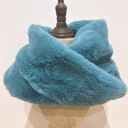 ラビットファー風スヌード・S