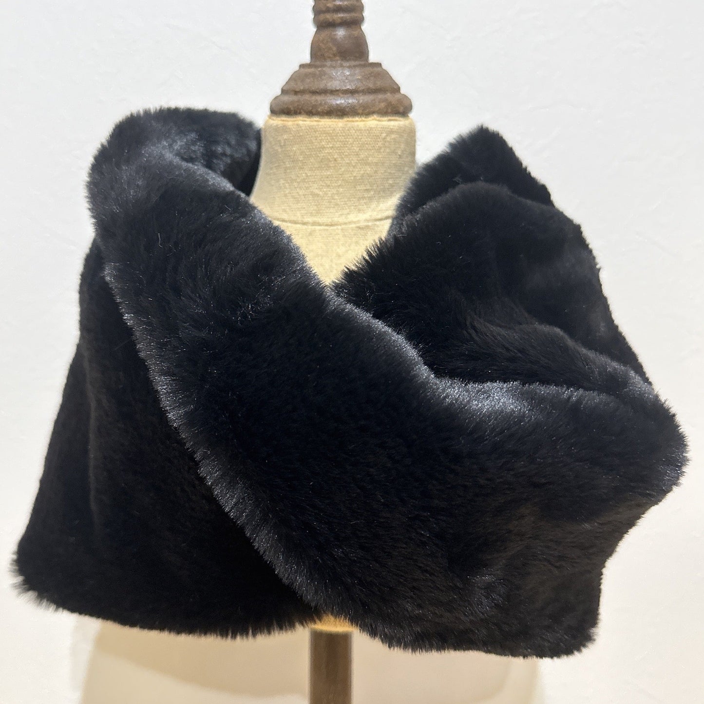 ラビットファー風スヌード・S