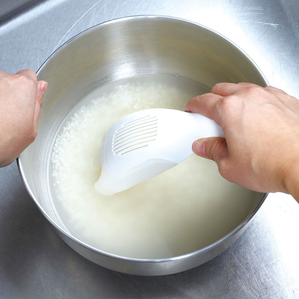 marna マーナ 極 お米とぎ ホワイト やわらか素材 水切り 調理道具 食器洗い乾燥機