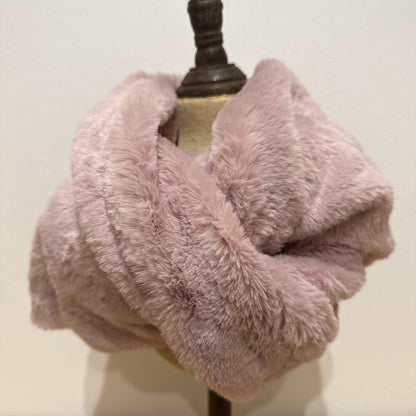 ラビットファー風スヌード・M