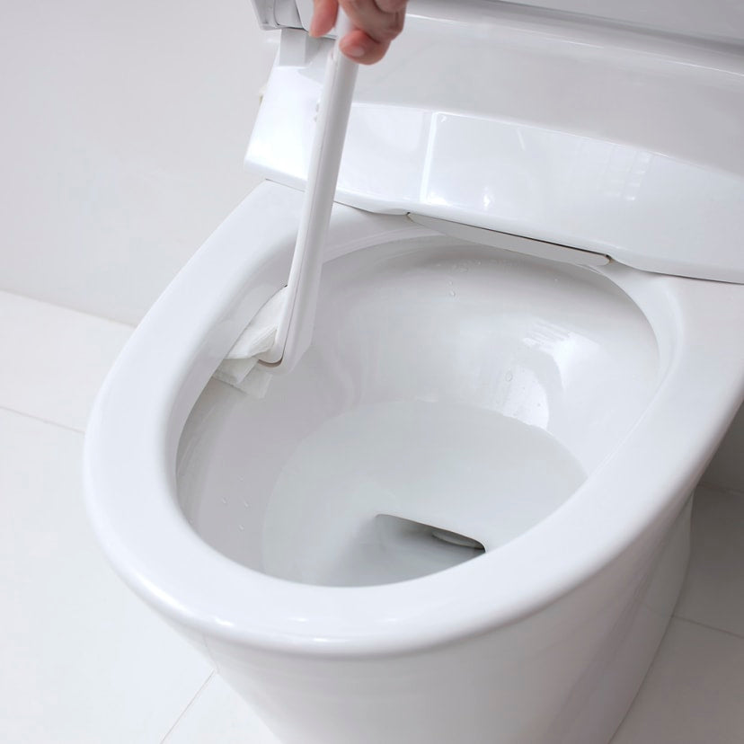 新品 marna マーナ 抗菌トイレクリーナー ホワイト トイレブラシ きれいに暮らすシリーズ トイレ掃除